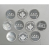 Image 1 : 10 x 1 Gram .999 Silver Mandate Freedom Art Rounds