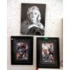 Image 1 : 2 Licensed Hockey Photos & 1 Marilyn Print