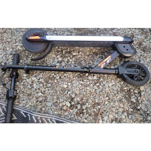 Black Foldable Scooter