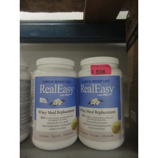 2 x 870 g tubs of Clinical Weight Loss Whey - Vanilla