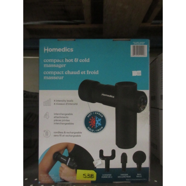 Homedics Hot & Cold Massager - In Box 