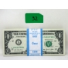 Image 1 : 100 x $1 USD Uncirculated Federal Reserve Bundle 