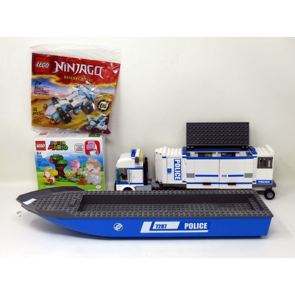 2 LEGO Police & 2 New LEGO Sets