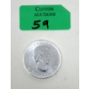 Image 1 : 1 Oz .9999 Silver 2010 Canada Maple Leaf Coin 