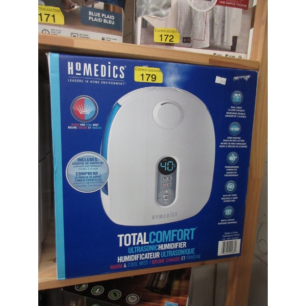 Homedics Warm & Cool Mist Ultrasonic Humidifier