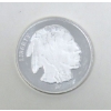 Image 1 : 1 Oz .999 Silver Indigenous/Buffalo Asahi Mint Round 