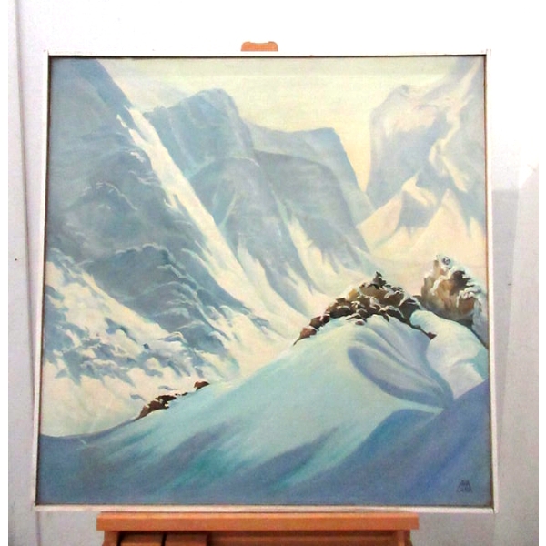 Lora Armbruster Original Signed Paint on Canvas
