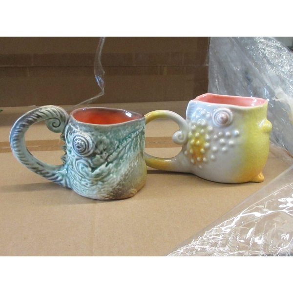 9 New Ceramic Lizard Cream or Syrup Jugs