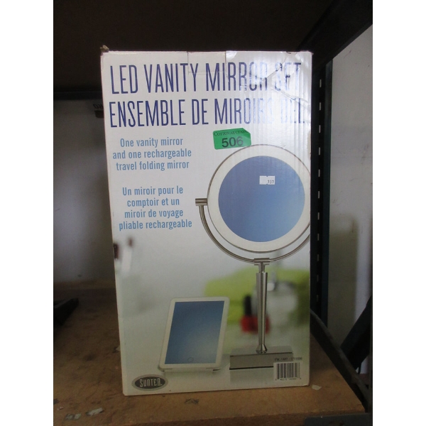 2 Piece LED Vanity Mirror Set