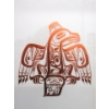 Image 6 : Framed Set of 3 Copper-Tone Bill Reid Prints