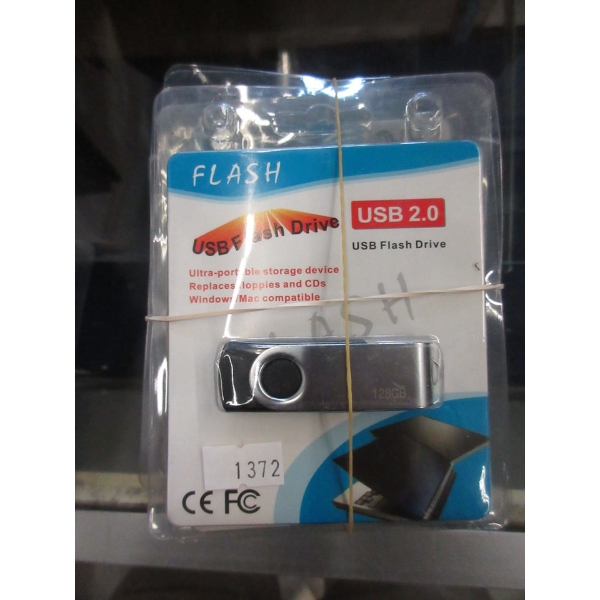 10 New 128 GB USB 2.0 Flash Drives