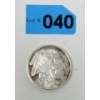 Image 1 : 1 Oz .999 Silver Indigenous/Buffalo Round 