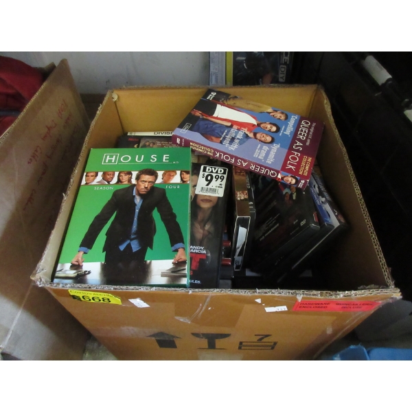 40+ Assorted DVD Movies & TV Shows 