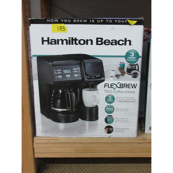 Hamilton Beach FlexBrew Trio Coffee Machine