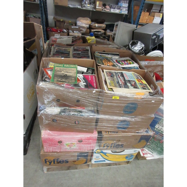 Skid of Assorted Automotive Magazines - Back Issues 