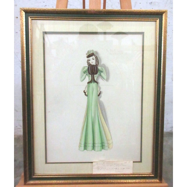 Original Costume Design For Olivia de Haviland
