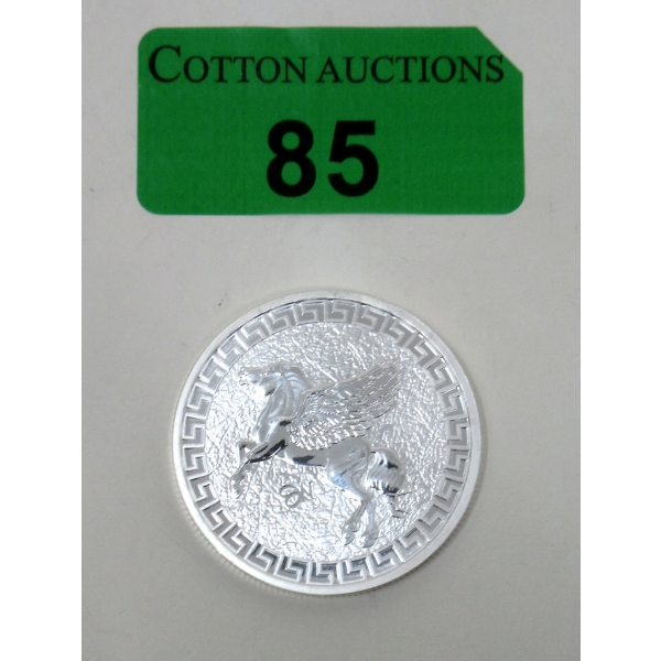 1 Oz .999 Silver 2022 Pegasus Coin 