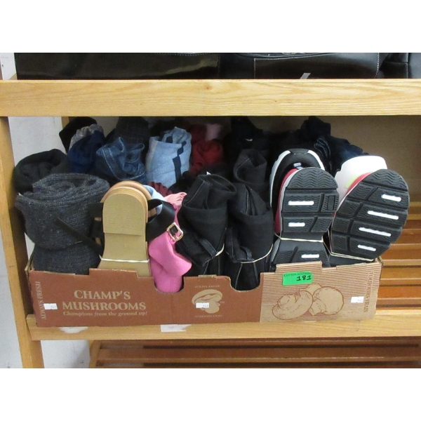Box of Overstock & Customer Return Clothing