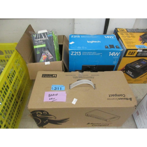 Screen Protectors, Speakers & Raven Scanner
