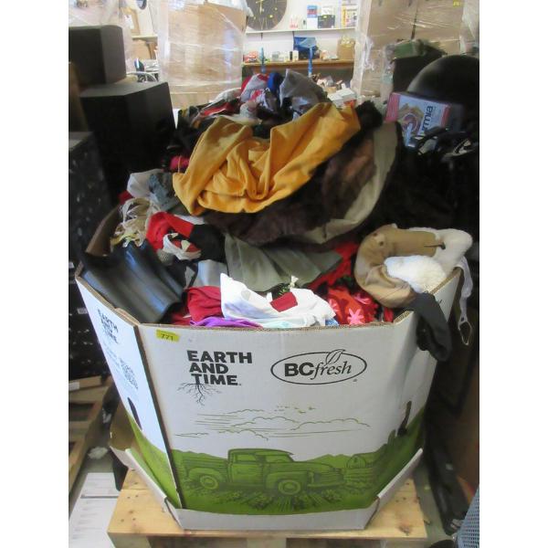 Skid of Clothing and Soft Household Goods