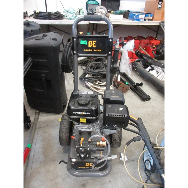 BE 3400 PSI Gas Pressure Washer