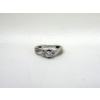Image 1 : Estate 10KT White Gold Ladies Multi-Diamond Ring 