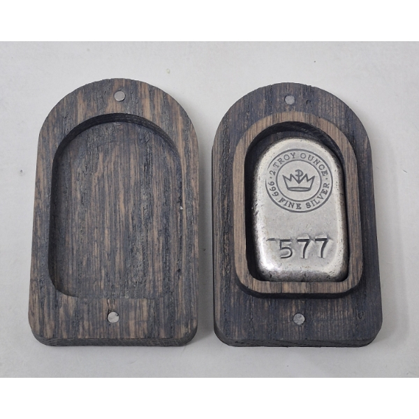Limited Edition 2 Oz .999 Silver 2022 Tombstone Bar 