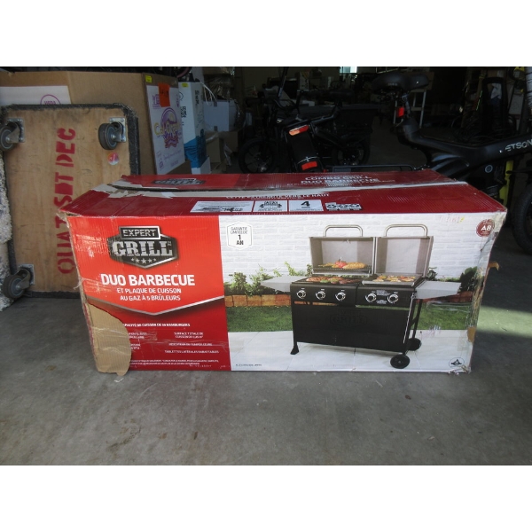 Expert Grill Duo 5 Burner Combo Grill/Griddle