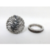 Image 2 : 2 x Sterling Silver Estate Rings 