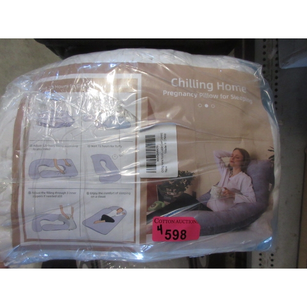 4 New Full Body Support Pillows 