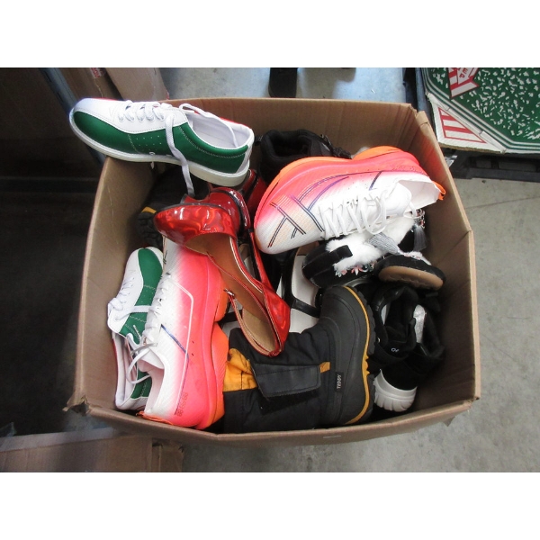 Large Box of Assorted Stylish Footwear