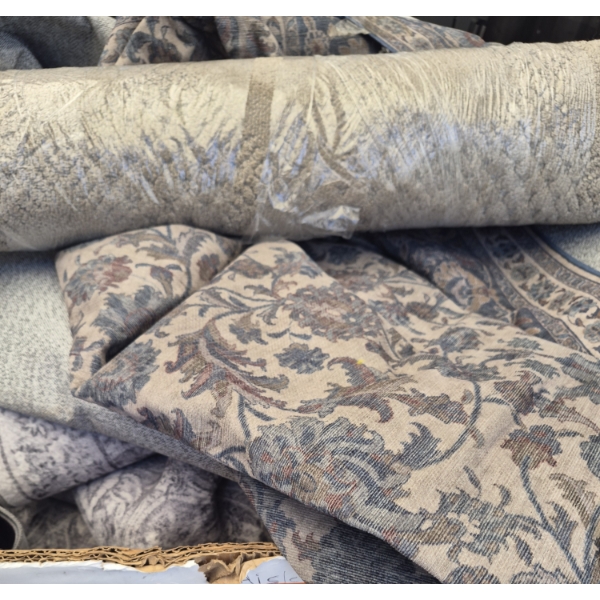 Partial Pallet of Assorted Customer Return Rugs