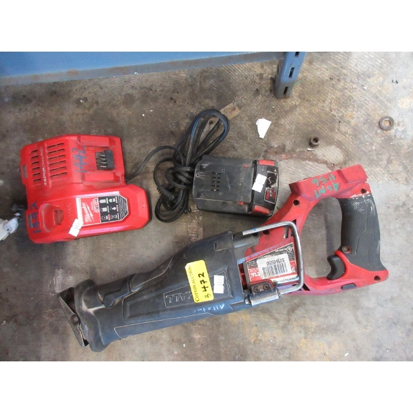 Milwaukee M18 Fuel Sawzall w/ Battery & Charger