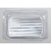 Image 1 : 1 Oz .999 Silver American Flag Art Bar 