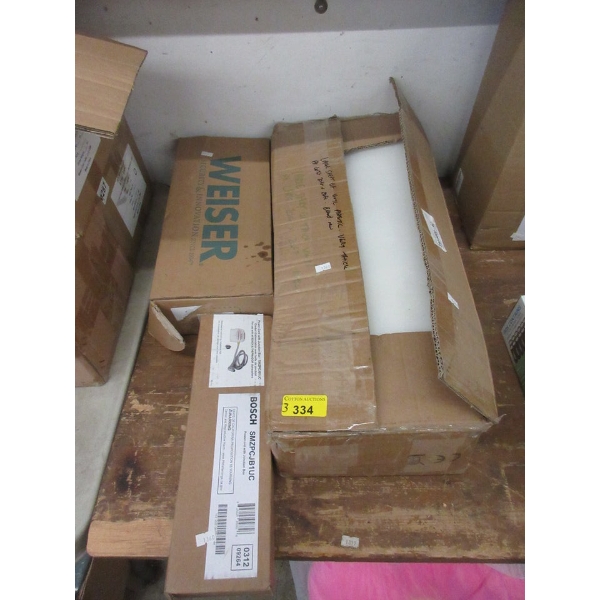 Vinyl Sheet, Weiser Electronic Lock & Power Cord
