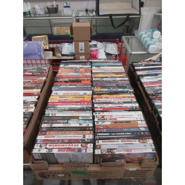 60+ Assorted DVD Movies and Shows - Preowned