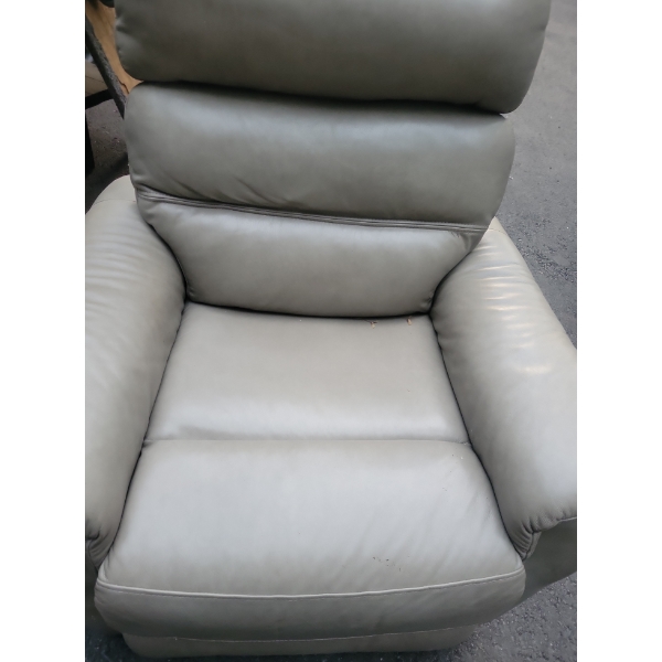 Light Grey Recliner Chair