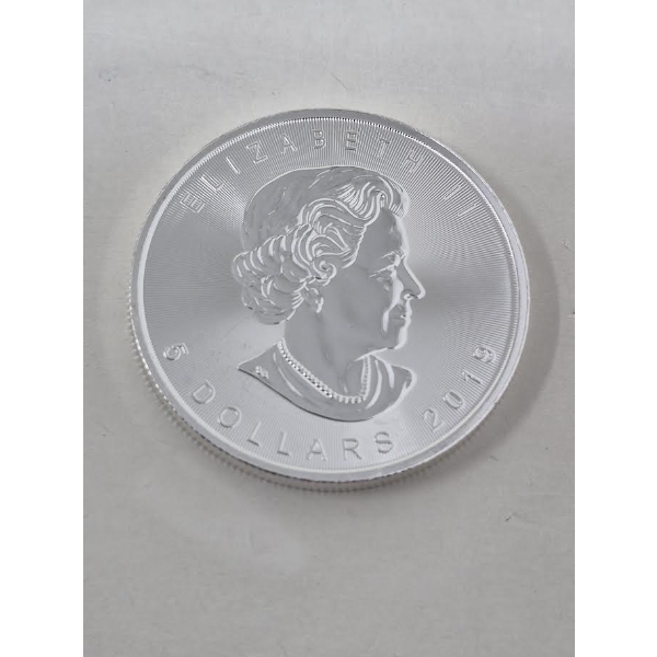 1 Oz .9999 Silver 2019 Canada Maple Leaf Coin 