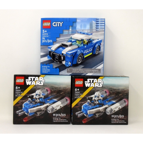 3 New LEGO Building Sets - Age 5+ & 6+