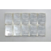 Image 2 : Uncut 10 x 1 Gram .999 Silver Valcambi Suisse Bar 