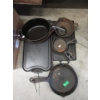Image 1 : 8 Cast Iron Skillets & Pans- Preowned - As Is