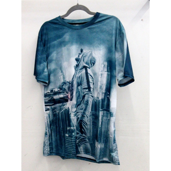 10 New Graphic Printed T-Shirts - Assorted Sizes