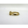 Image 2 : 14KT Yellow Gold Ladies Estate 3-Stone Ring