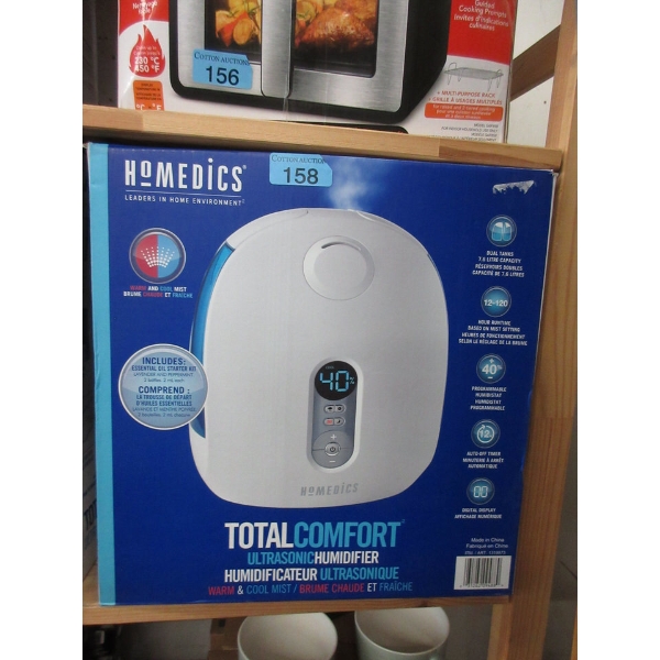 Homedics Warm & Cool Mist Ultrasonic Humidifier