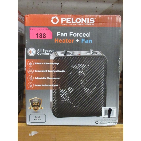 Pelonis Fan Forced Heater & Fan - Adjustable Heat