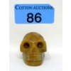 Image 1 : 262 Carat Aventurine Hand-Carved Skull