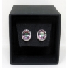 Image 2 : New Mystic Topaz & Diamond Earrings
