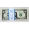 Image 1 : 100 x $1 USD Uncirculated Sequentially Numbered Federal Reserve Bundle 