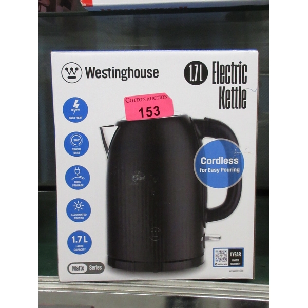 Westinghouse 1.7 L Cordless Electric Kettle
