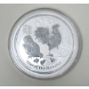 Image 1 : 10 Oz Year of the Rooster .9999 Silver Coin